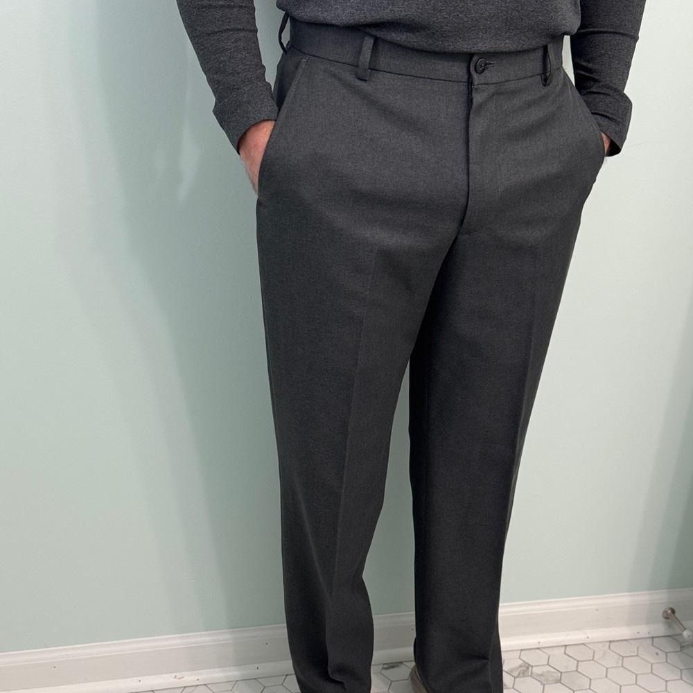 Van Heusen Dark Gray Trousers